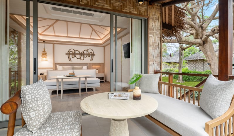 SAii PhiPhi Island Village Deluxe Garden Villa King Bed Outdoor Seating